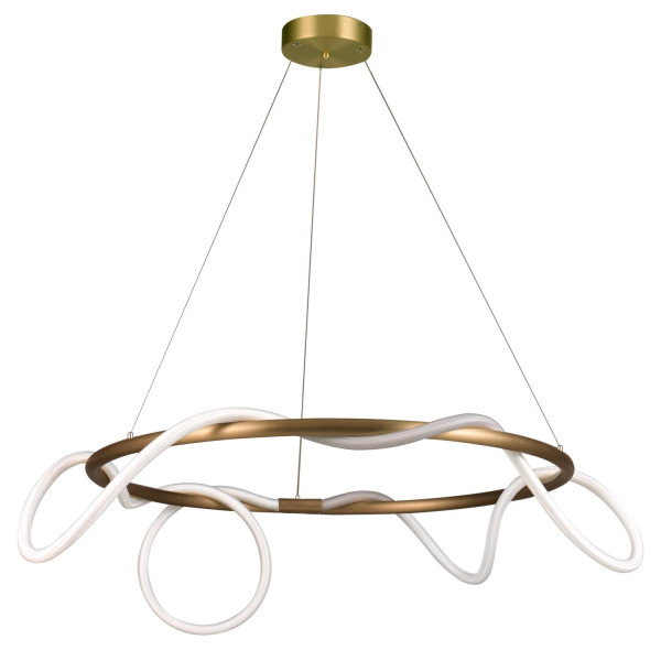 Lampa wisząca FANTASIA ROUND LED złota