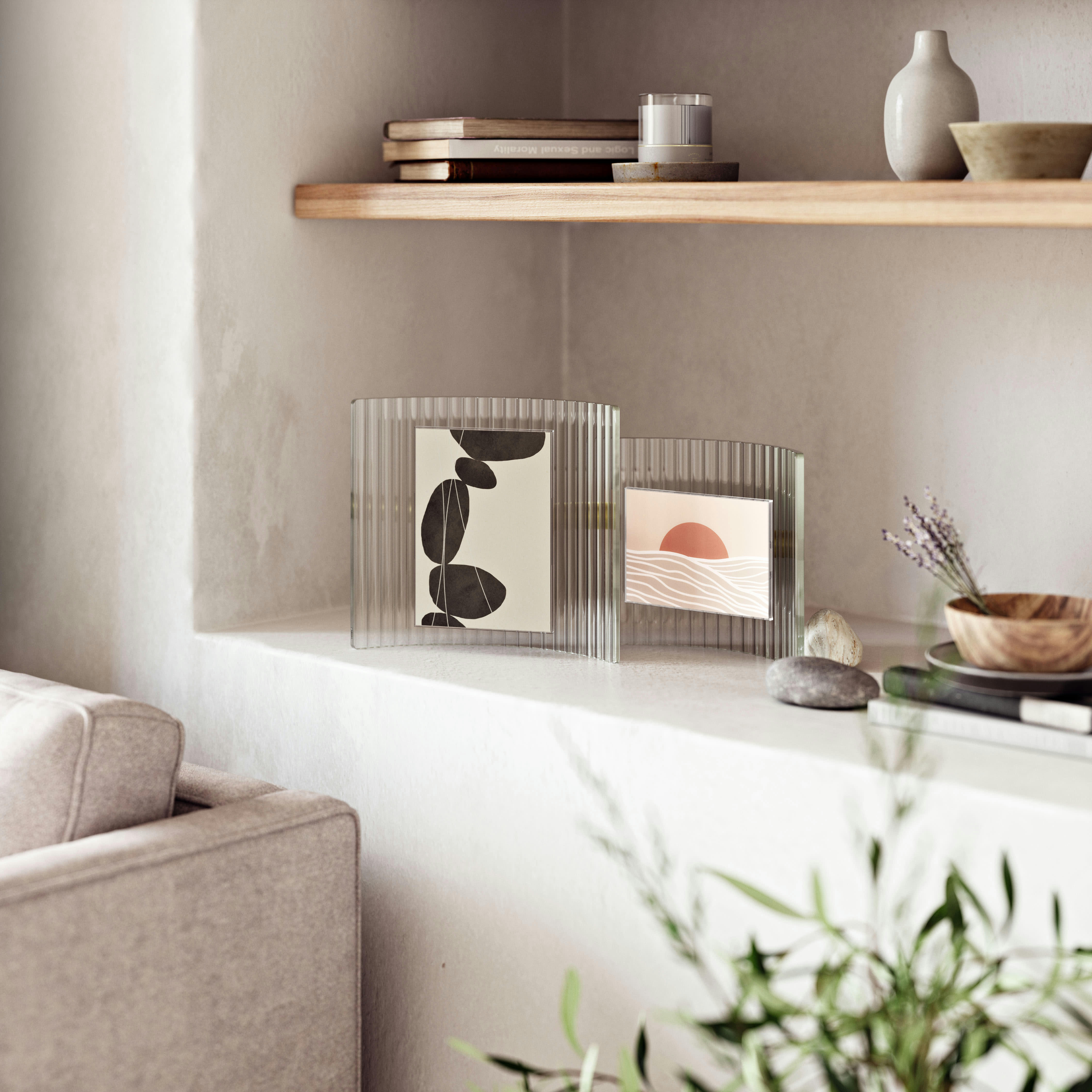 RIPLEY - Cadre photo en verre