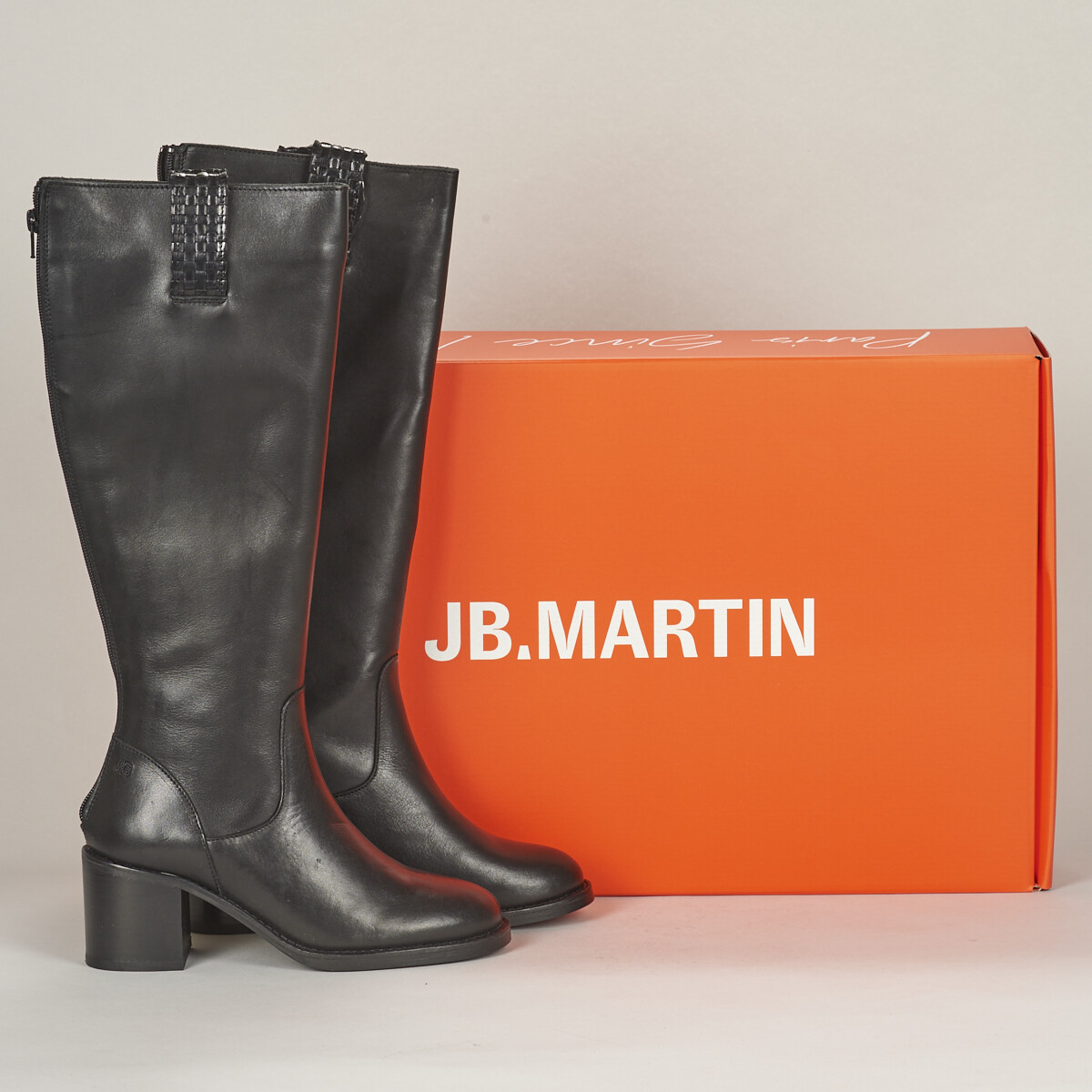 JB Martin - PLUME - Veal / Tresse / Black