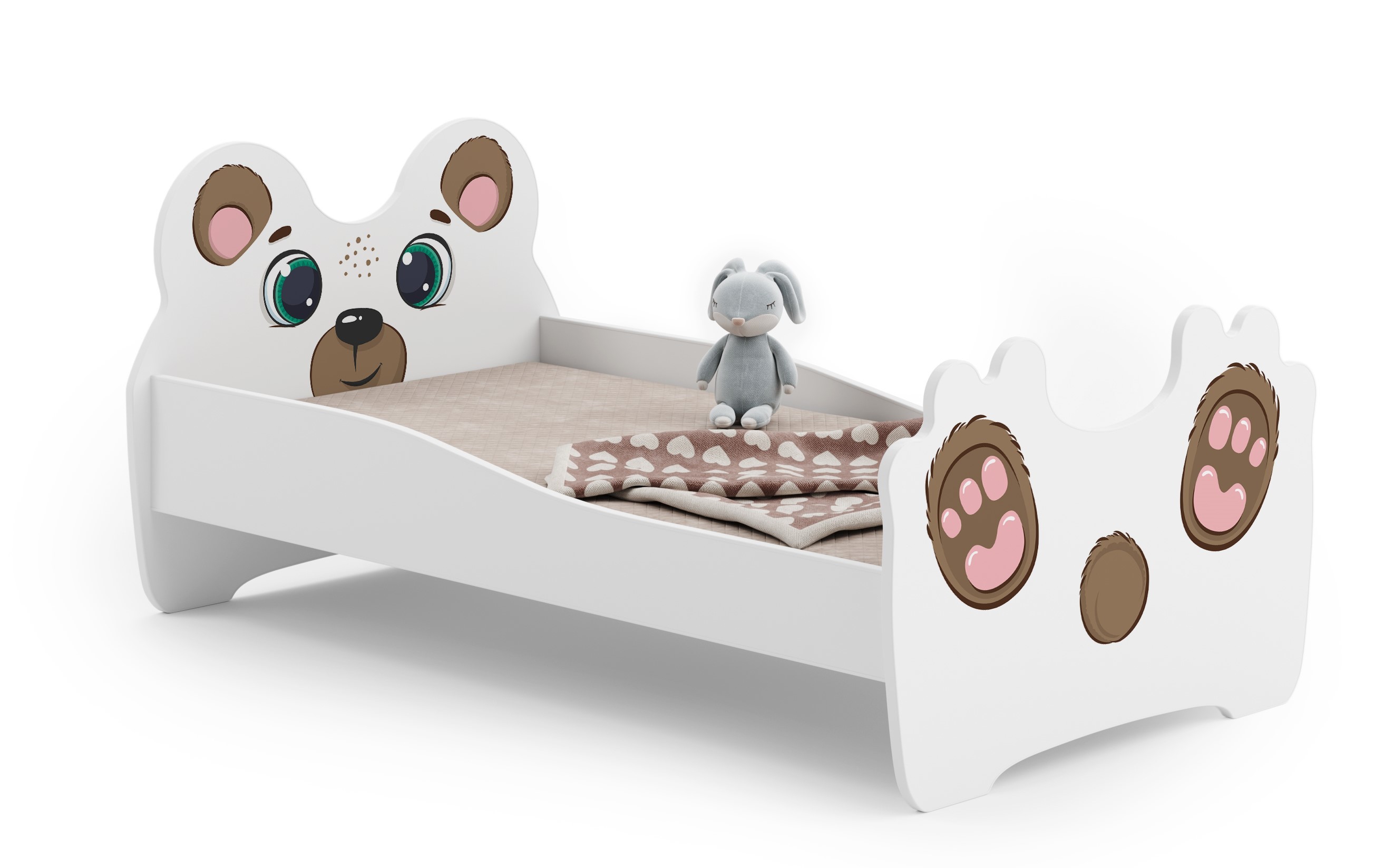 Łózko pojedyńcze Teddy bear140x70