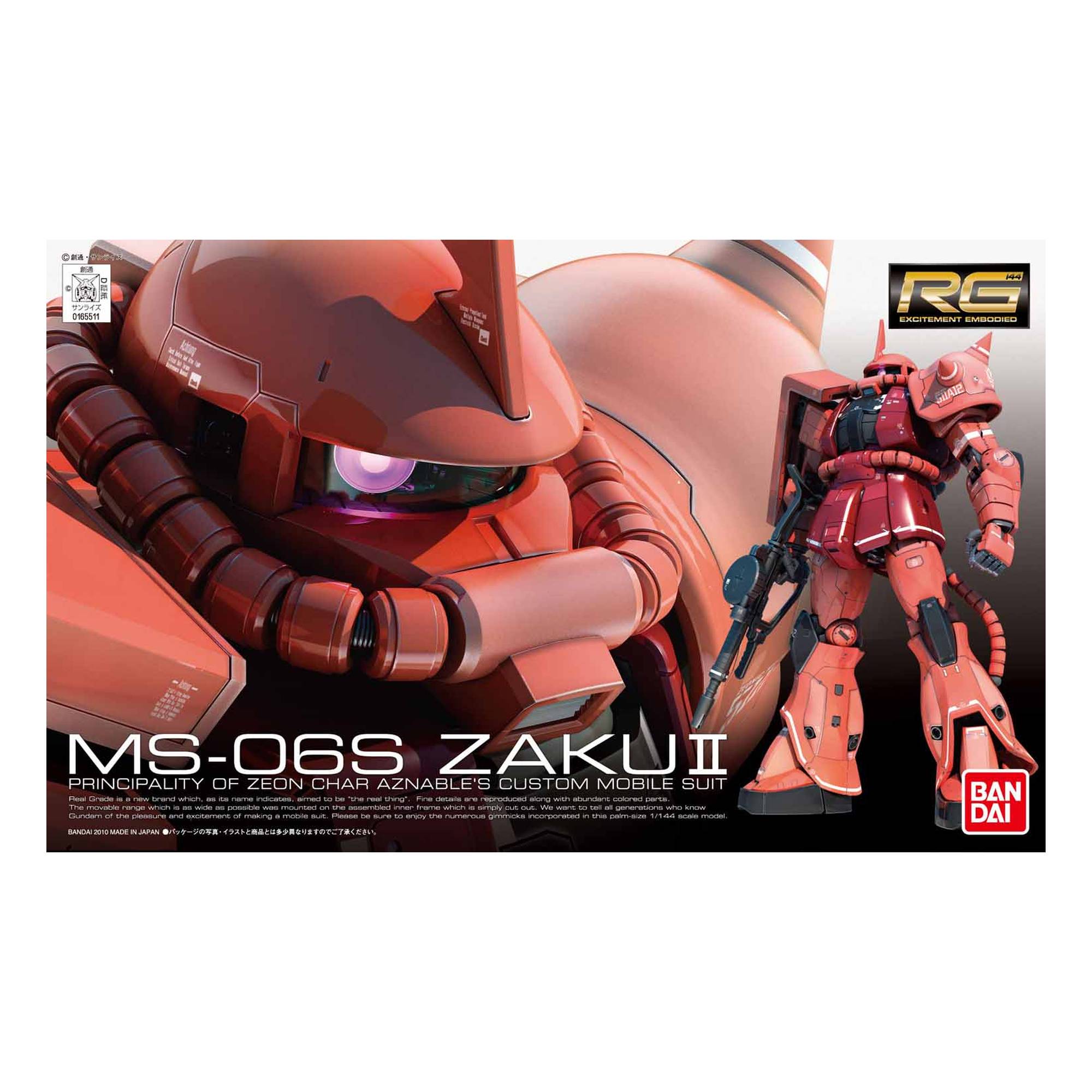 Gunpla MS-06S Zaku II RG Set 1:144