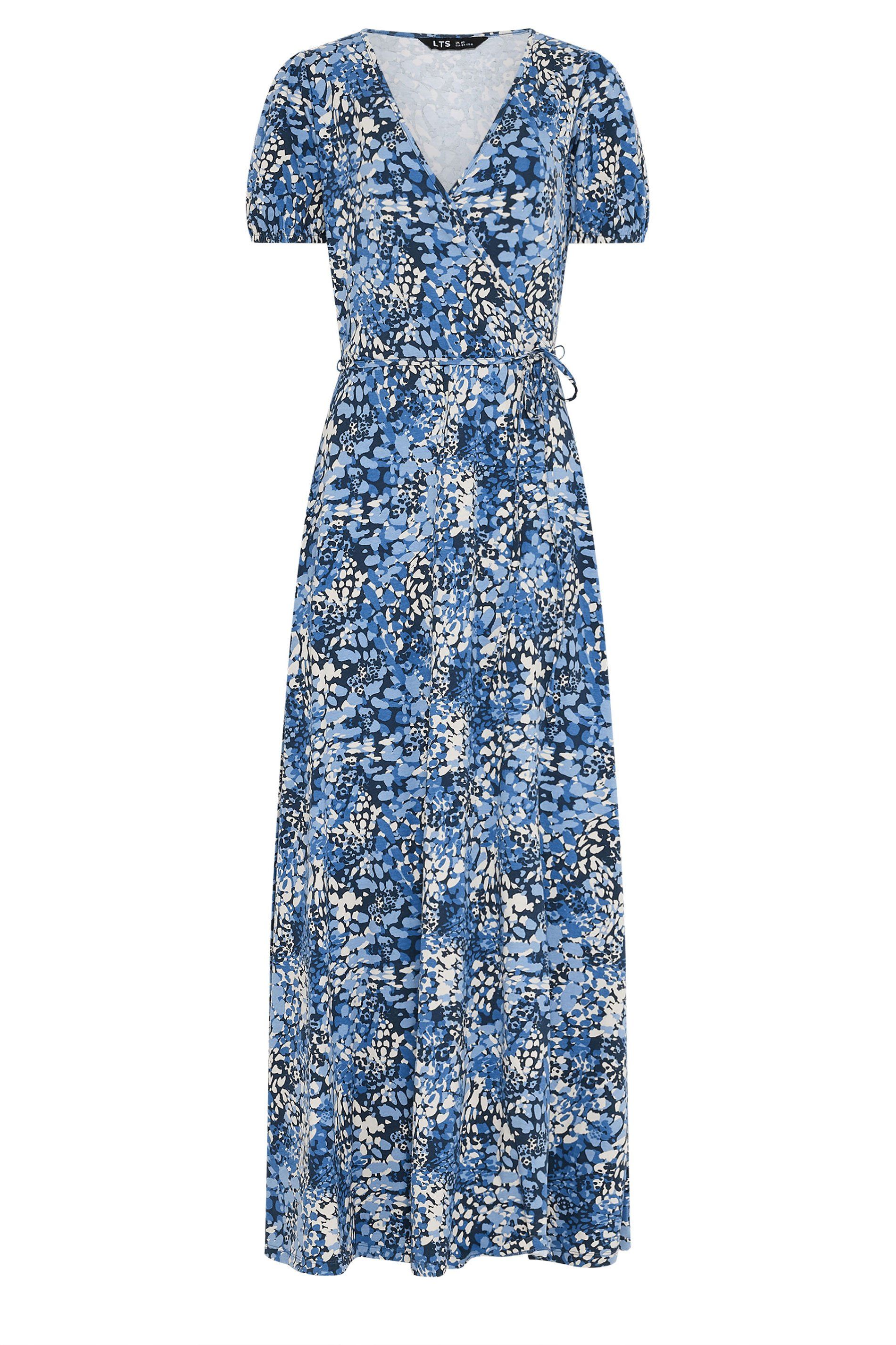 Long Tall Sally Tall Abstract Wrap Maxi Dress