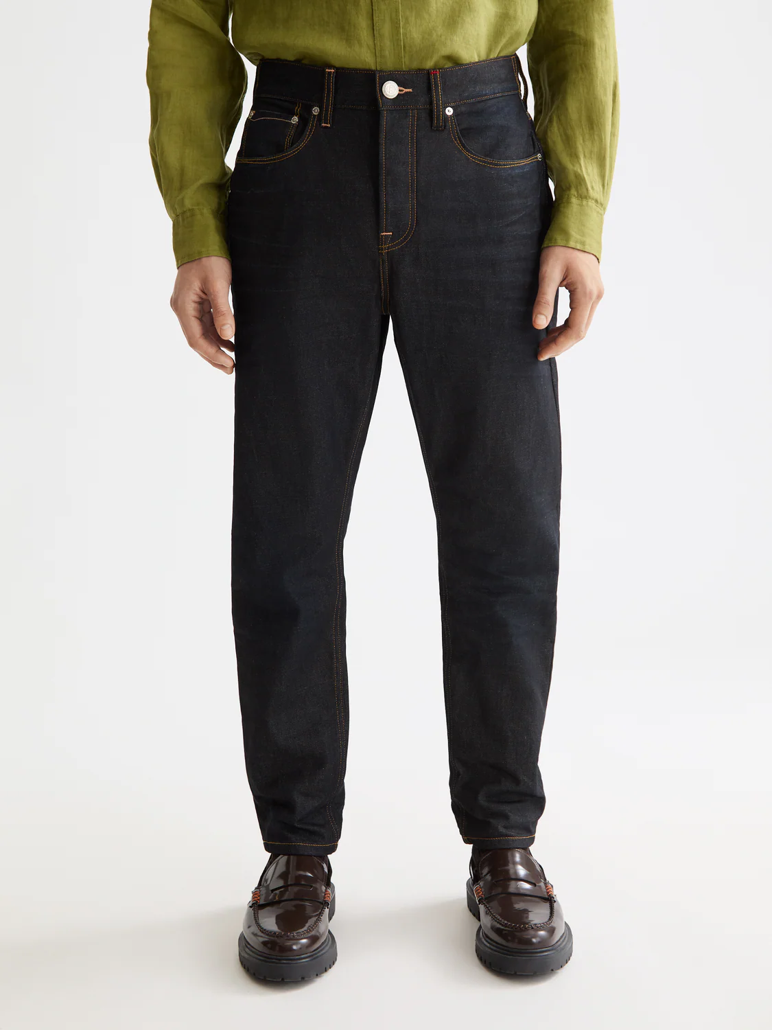 The Dean Loose Tapered Jeans — Deep Rays