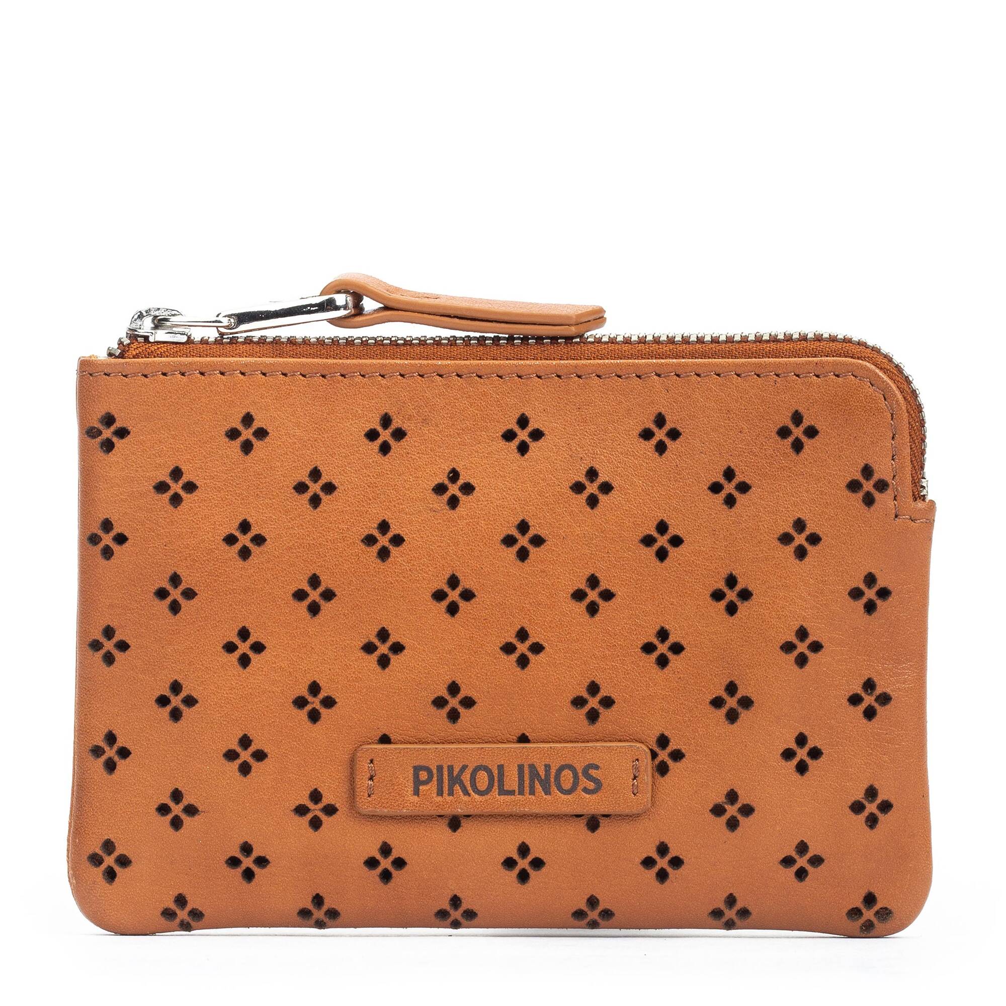 TAGORO - Cartera de piel con cremallera