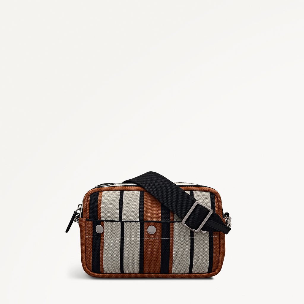 Hadleigh Place - Stripe - Small Ziptop Cross Body