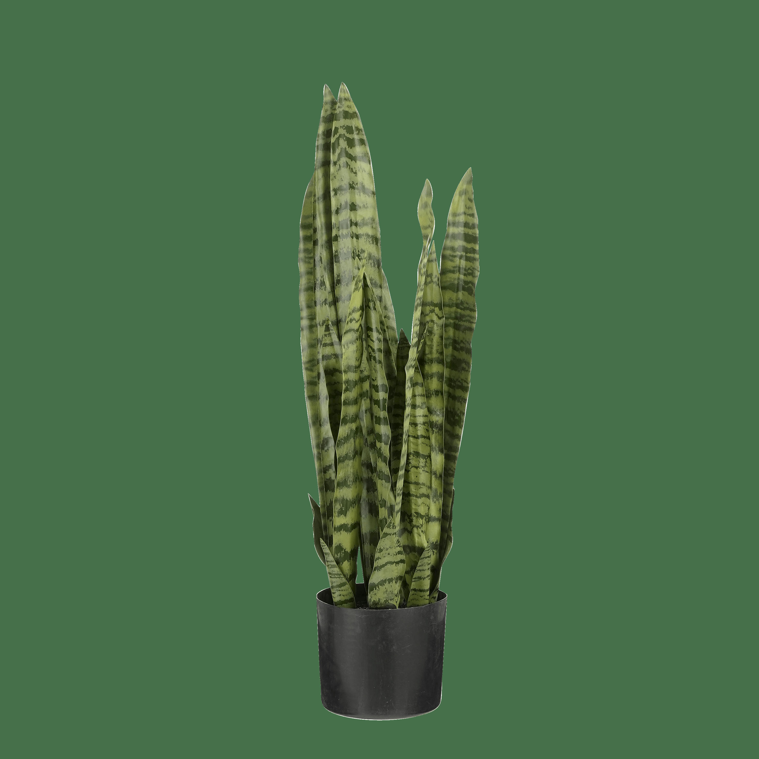 - Sanseveria artificielle vert en pot H80