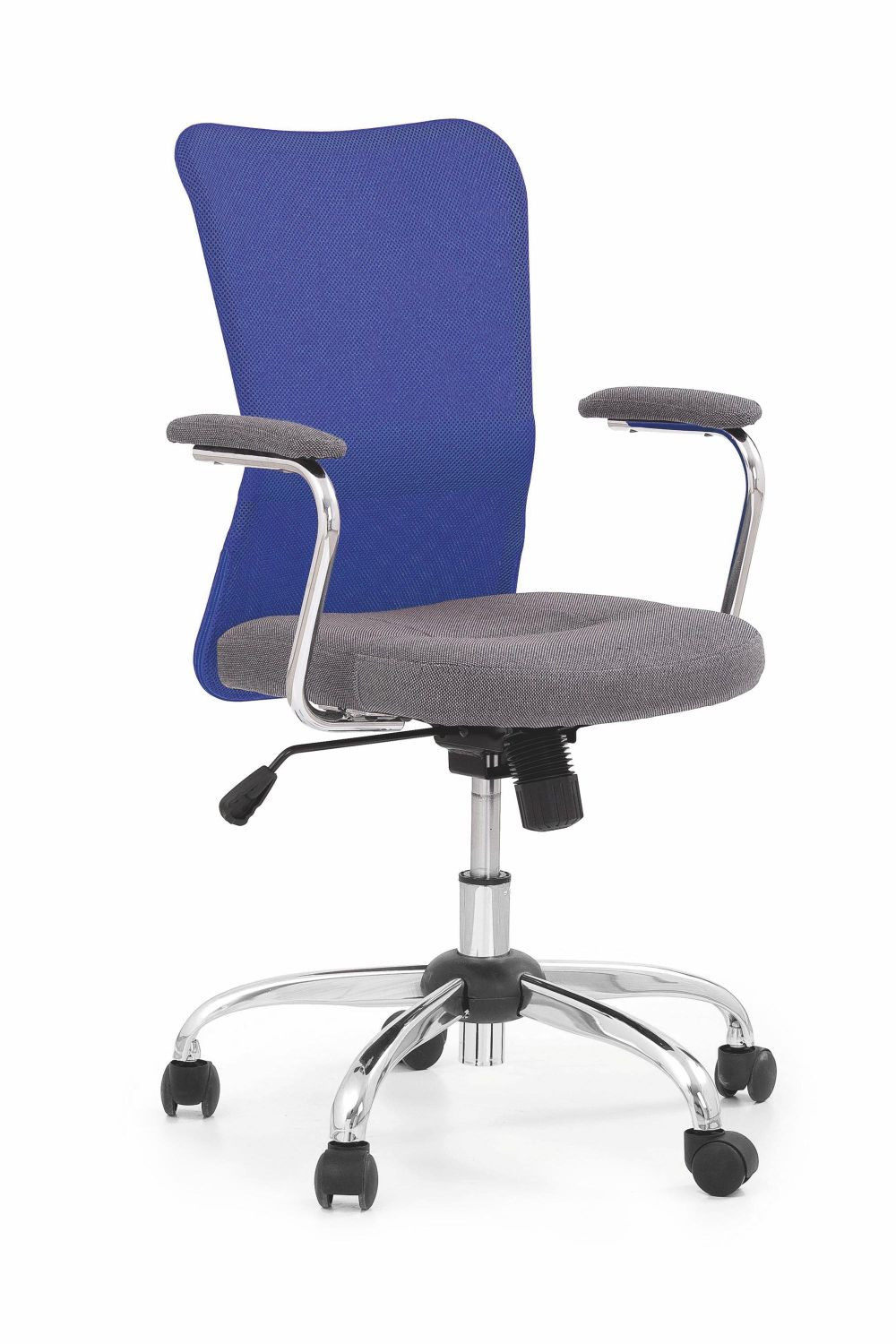 Fotel obrotowy halmar niebieski nowoczesny 95cm