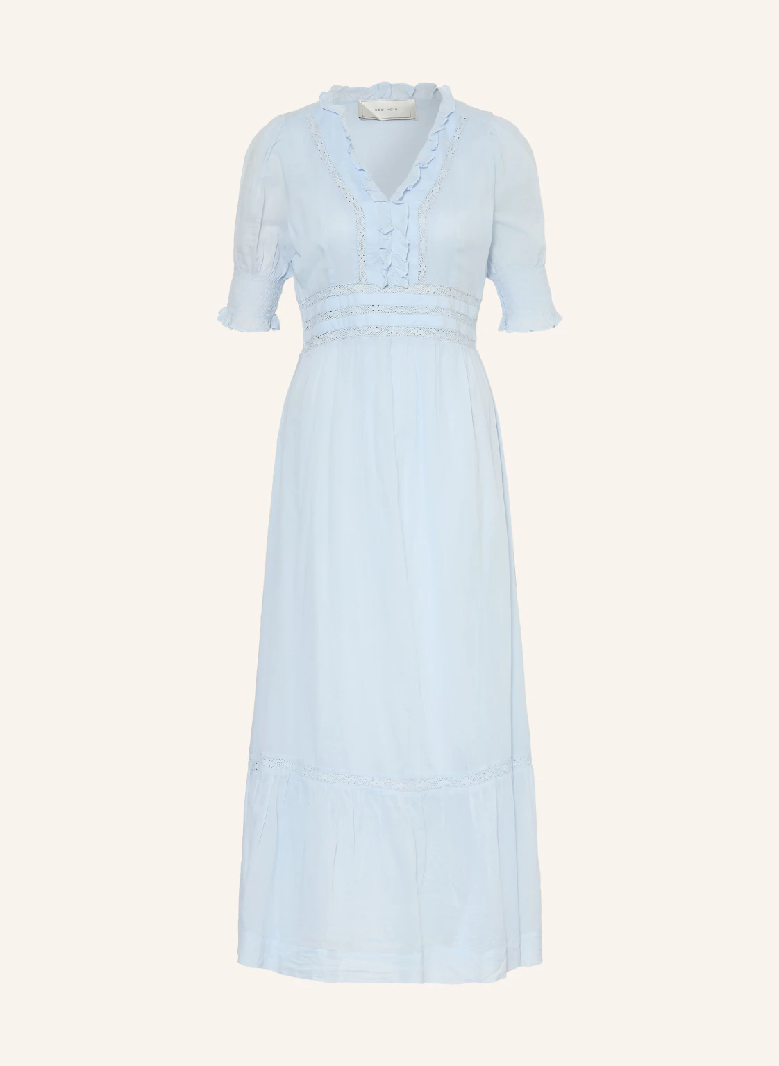 NEO NOIR Kleid ALVINA mit Rüschen