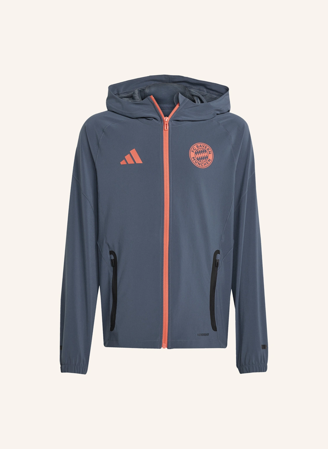 adidas FC BAYERN MÜNCHEN TIRO 25 COMPETITION VIS TECH KIDS TRAVEL JACKE