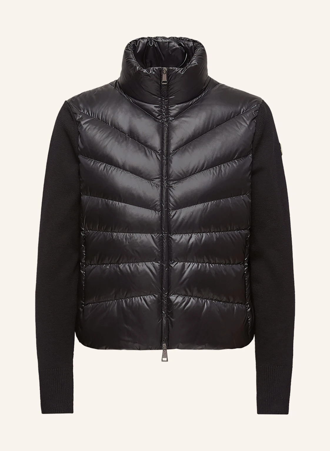 MONCLER Daunenjacke im Materialmix