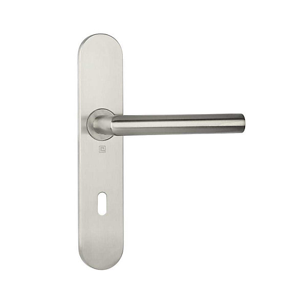 Ensemble sur plaques JADE 1394 Heracles B-INOX-SP15 inox brosse entraxe 195 mm paire reversible