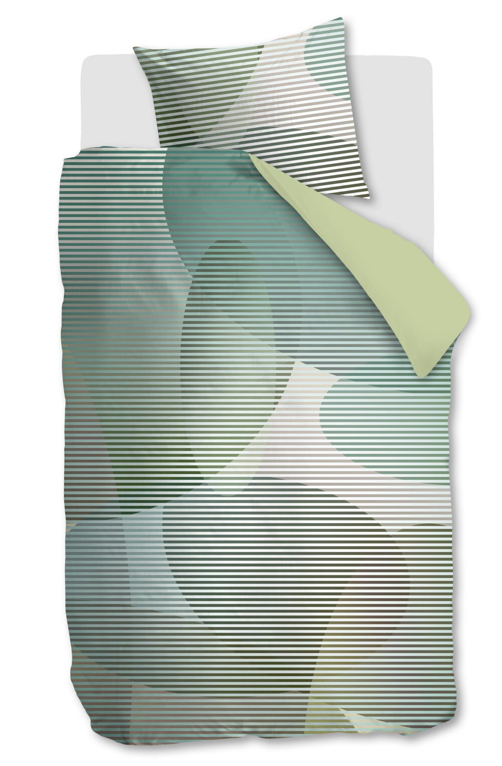 Beddinghouse Dutch Design Lombard Street - 140 x 200/220 cm - Groen