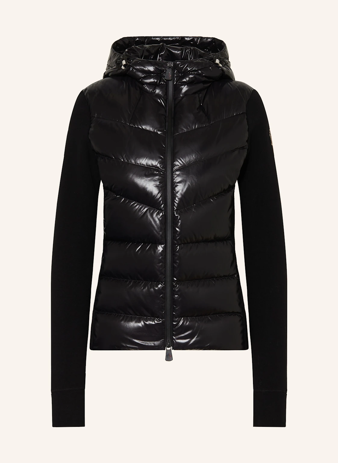MONCLER GRENOBLE Daunenjacke im Materialmix