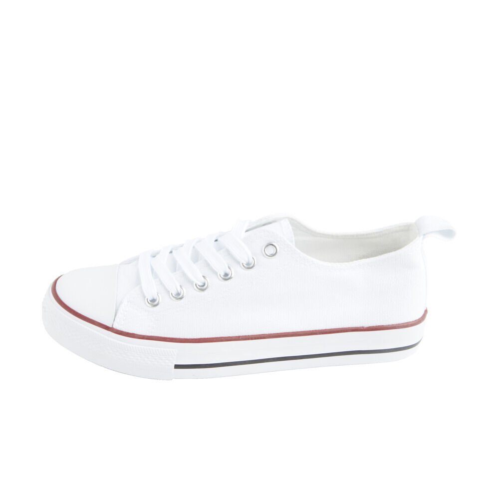 Chaussures toiles femme T36 à 40 blanches