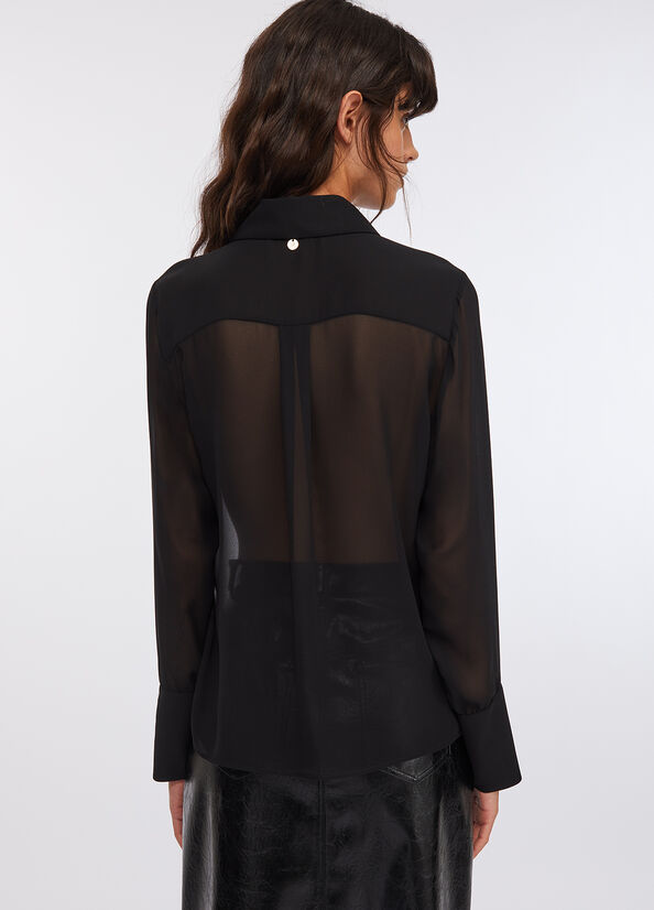 Camicia con perle