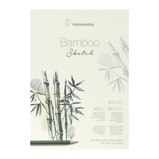 Hahnemuhle Bamboo Sketch Pad A3 30 Sheets