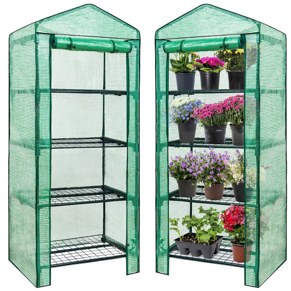 Regał foliowy warzywniak ogrodowy UV-4 130g/m2 1,6x0,5x0,7 m