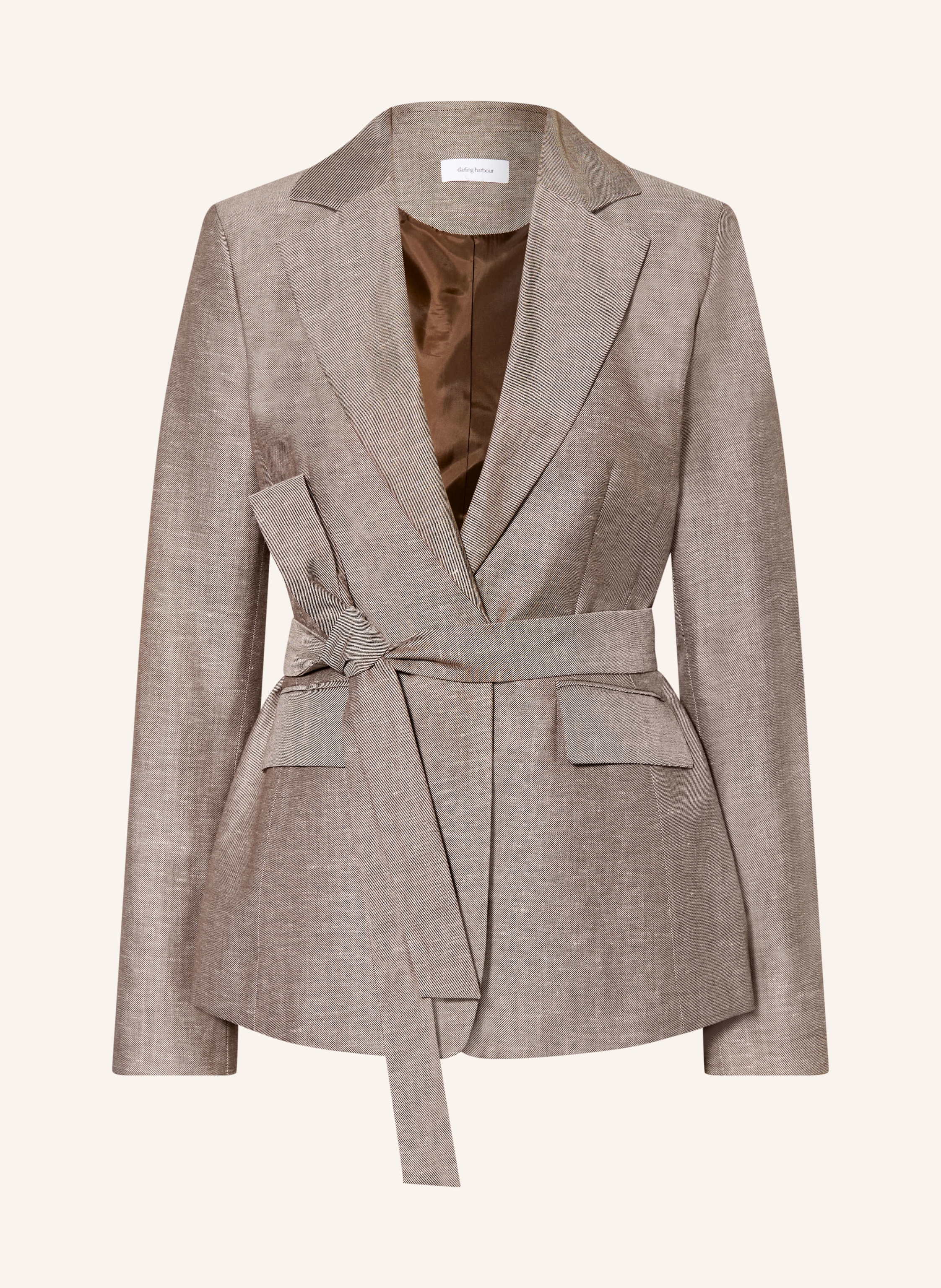 darling harbour Blazer mit Leinen