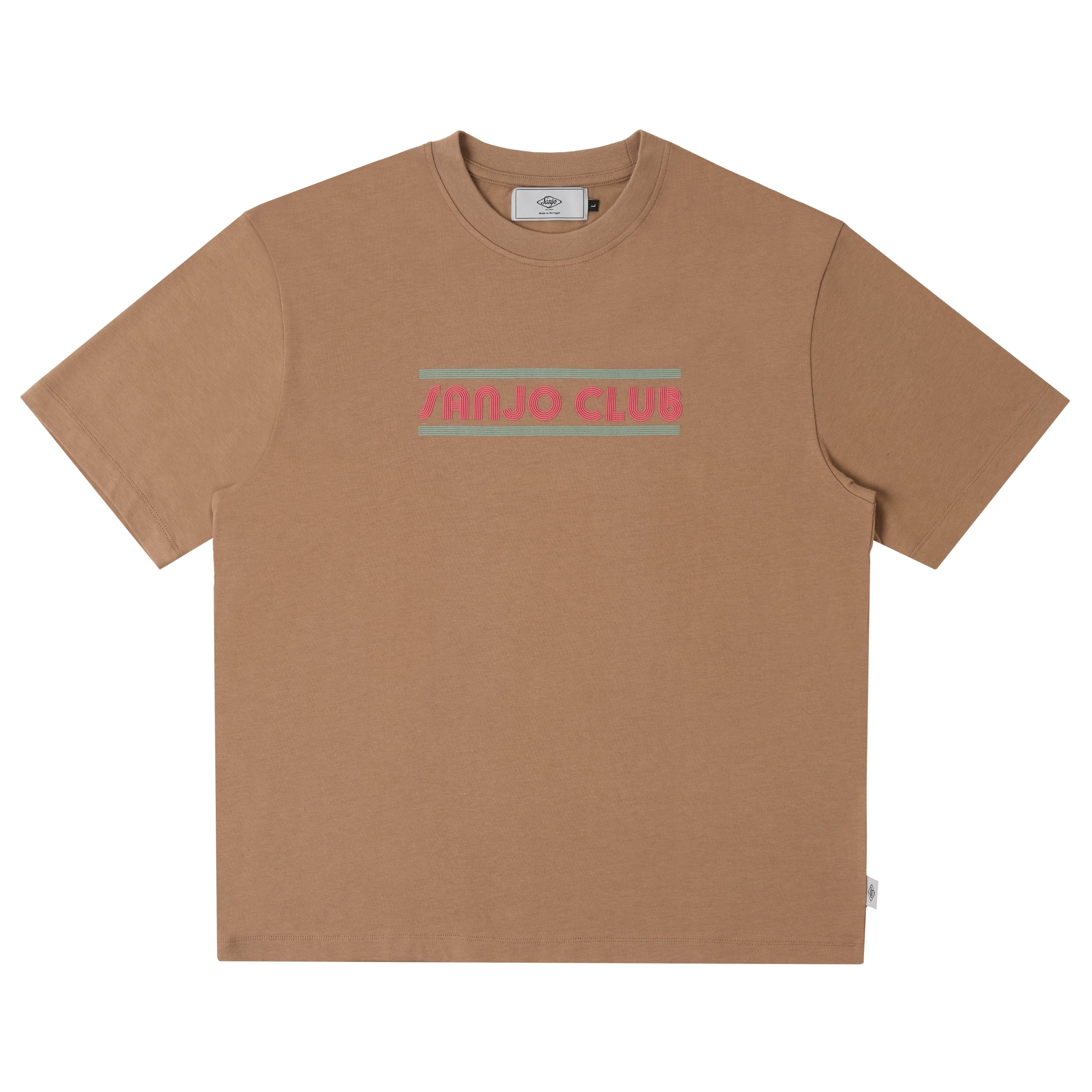 Sanjo Club 90 T-shirt // Capuccino