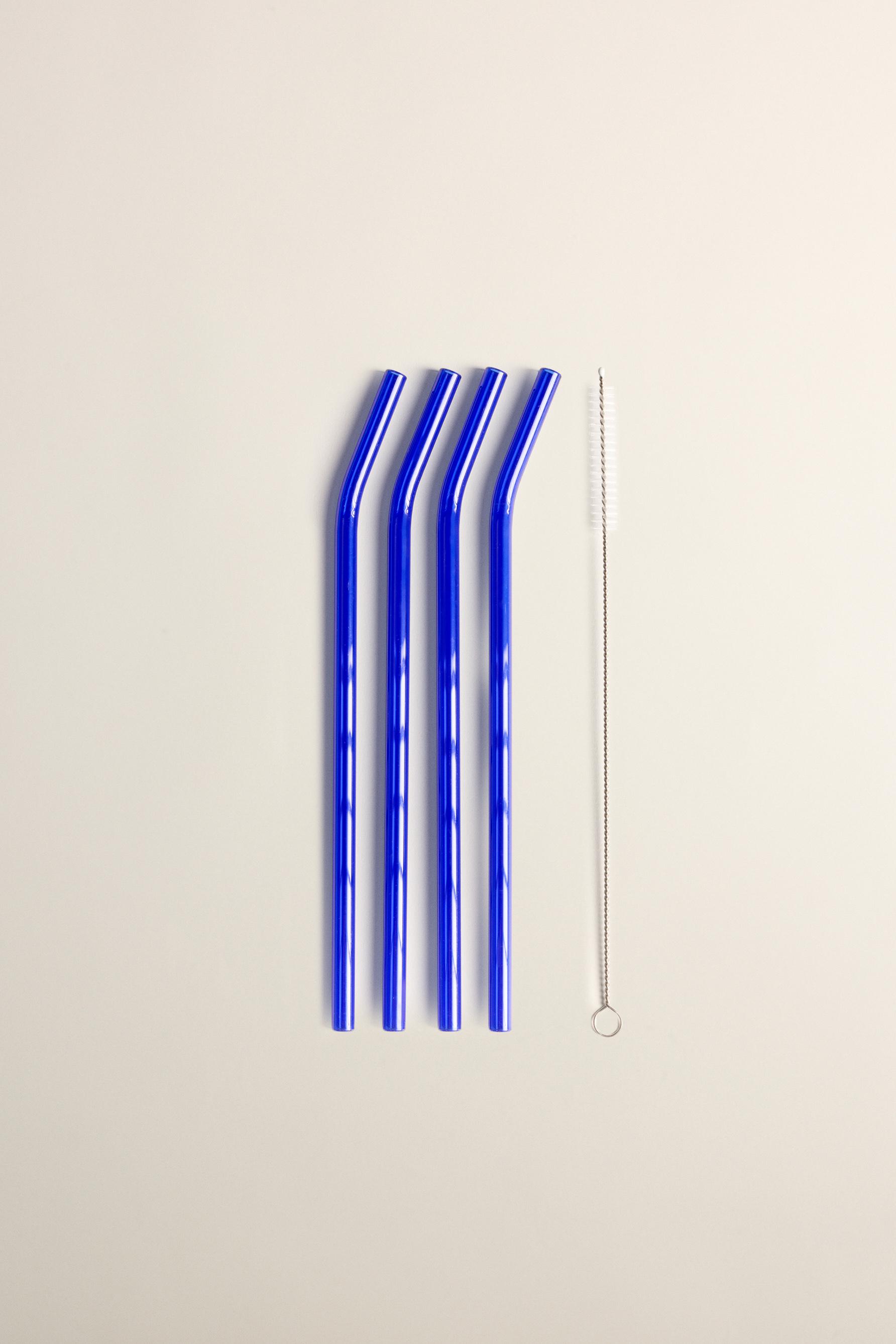 Pajitas borosilicato (Pack 4)