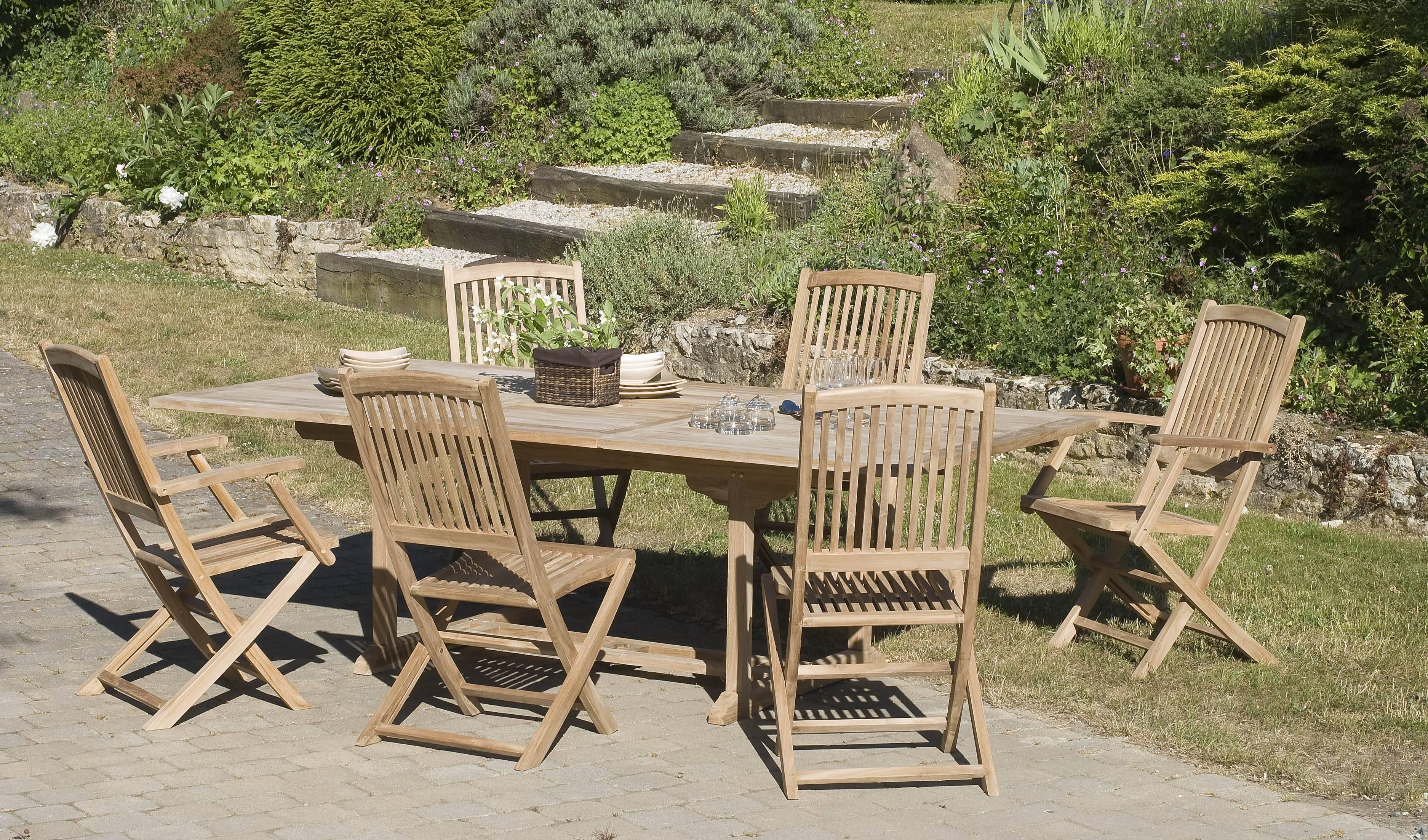 Tuinset Ferja teakhout