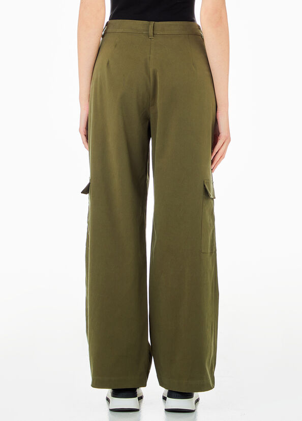 Pantaloni cargo in cotone