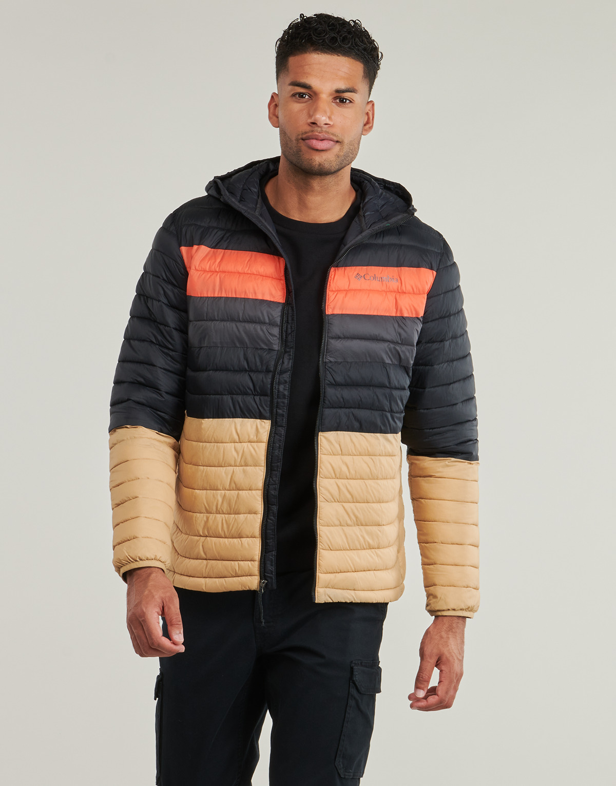 Columbia - POWDER PASS HOODED JACKET - Multicolour