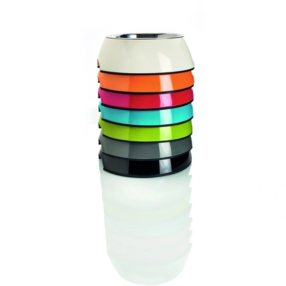 Futternapf »Sansibar«, Edelstahl, weiß, 0,35 l