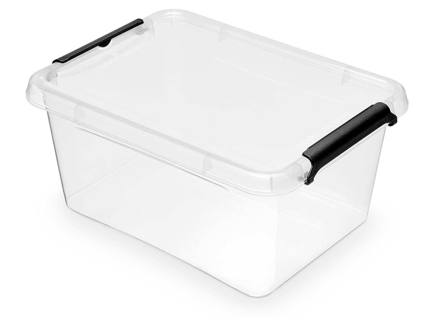 Pojemnik do przechowywania Simple Box 1,6 ltransparentny