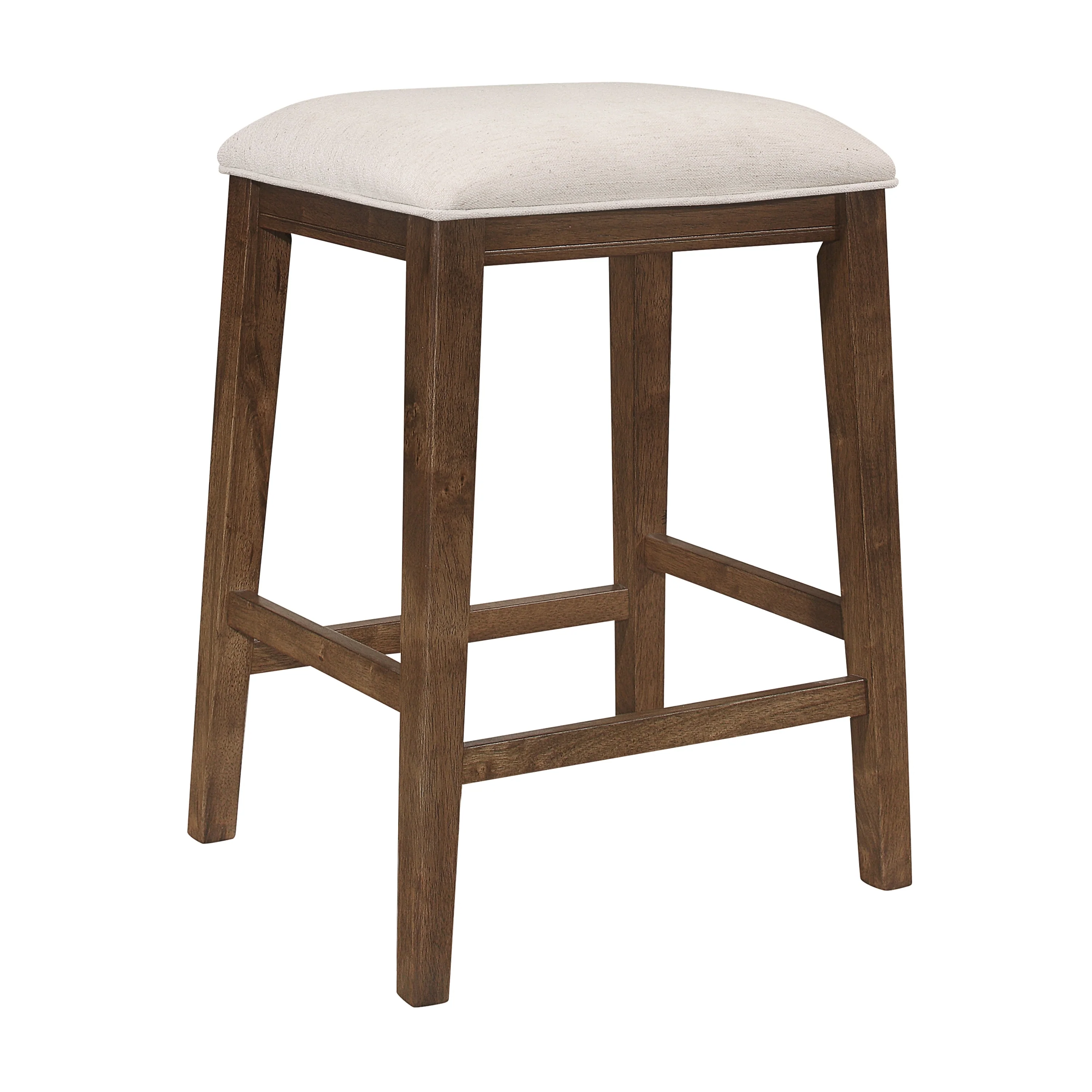 Hillsdale Furniture Shannon Wood Backless Counter Height Stool, Walnut - N/A