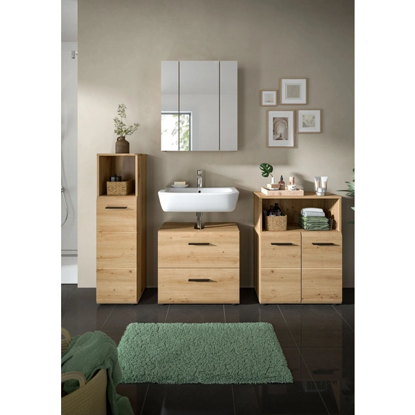 Badmöbel-Set, BxHxT: 180 x 185 x 30 cm, 4-teilig