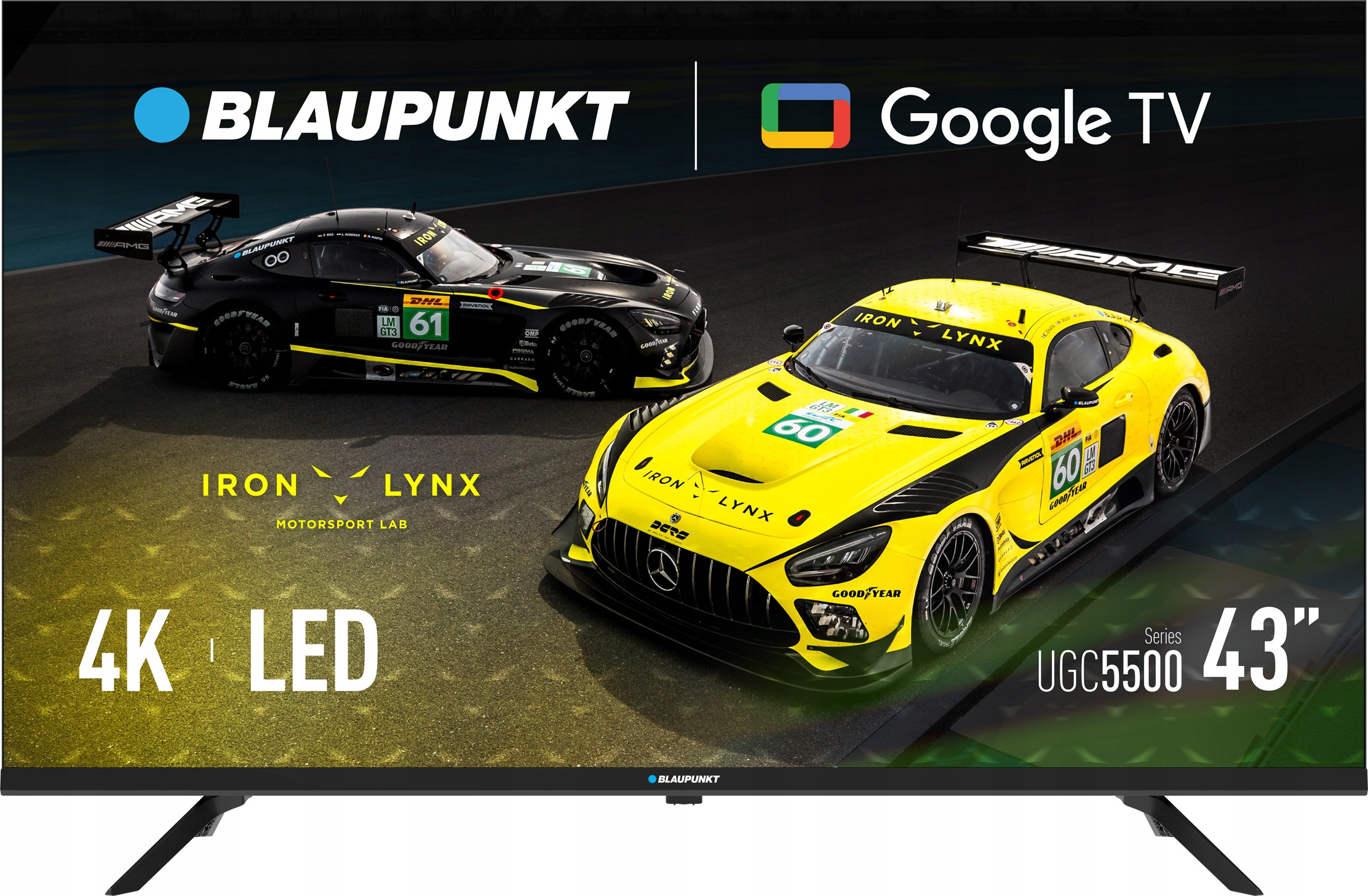 Telewizor BLAUPUNKT 43" 43UGC5500S 4K UHD LED Google TV