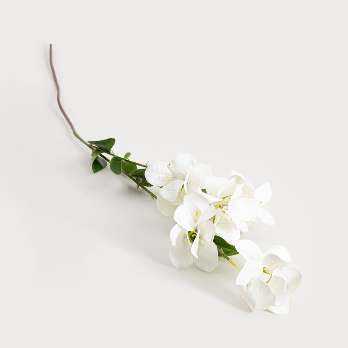 Gałązka sztuczna AZALEA azalia japońska biała 112 cm