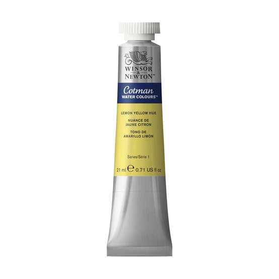 Winsor And Newton Cotman Watercolours 21 ml 346 Lemon Yellow Hue