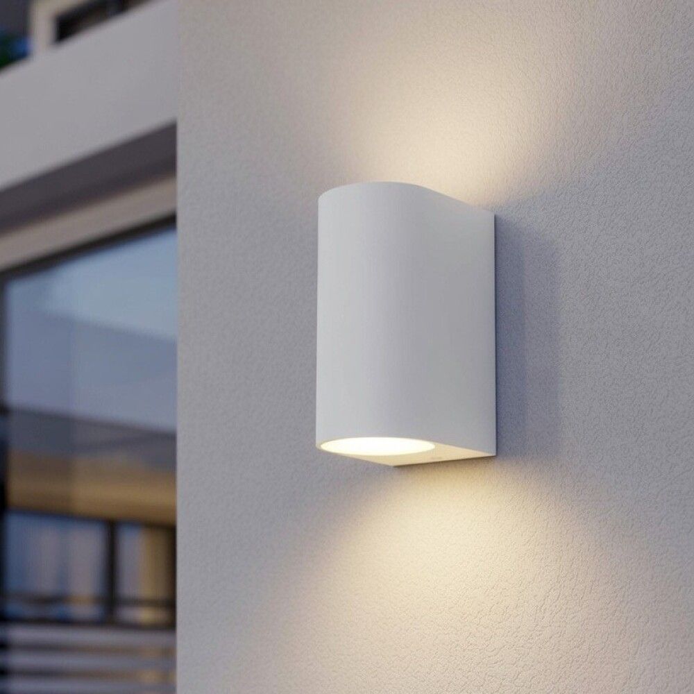 VEGGLAMPE ECOLITE ARGO II HVIT