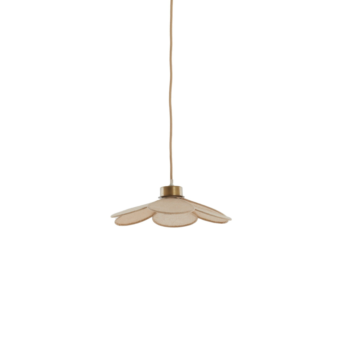 Light & Living hanglamp Fyano - bruin - Ø30.5cm