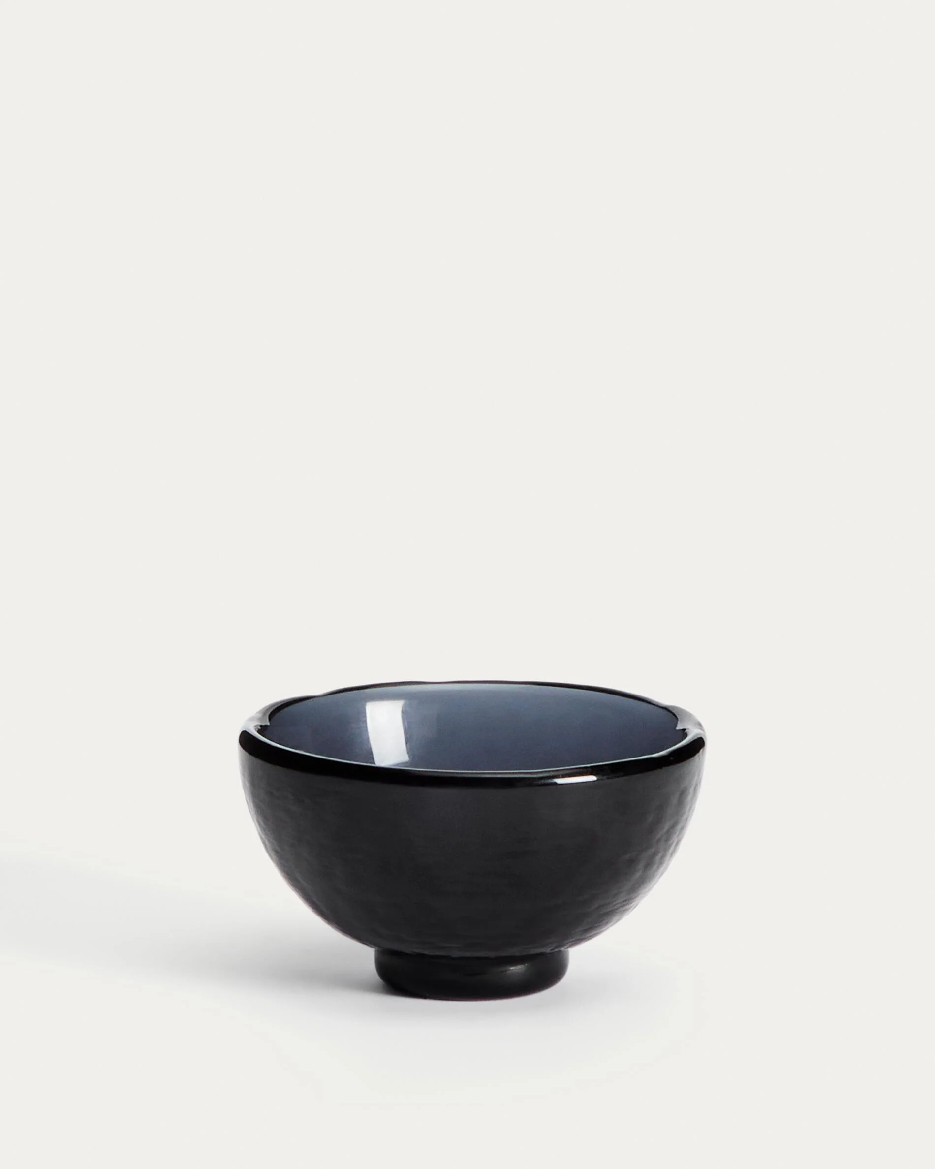 Sileia small bowl made of blue recycled glass
