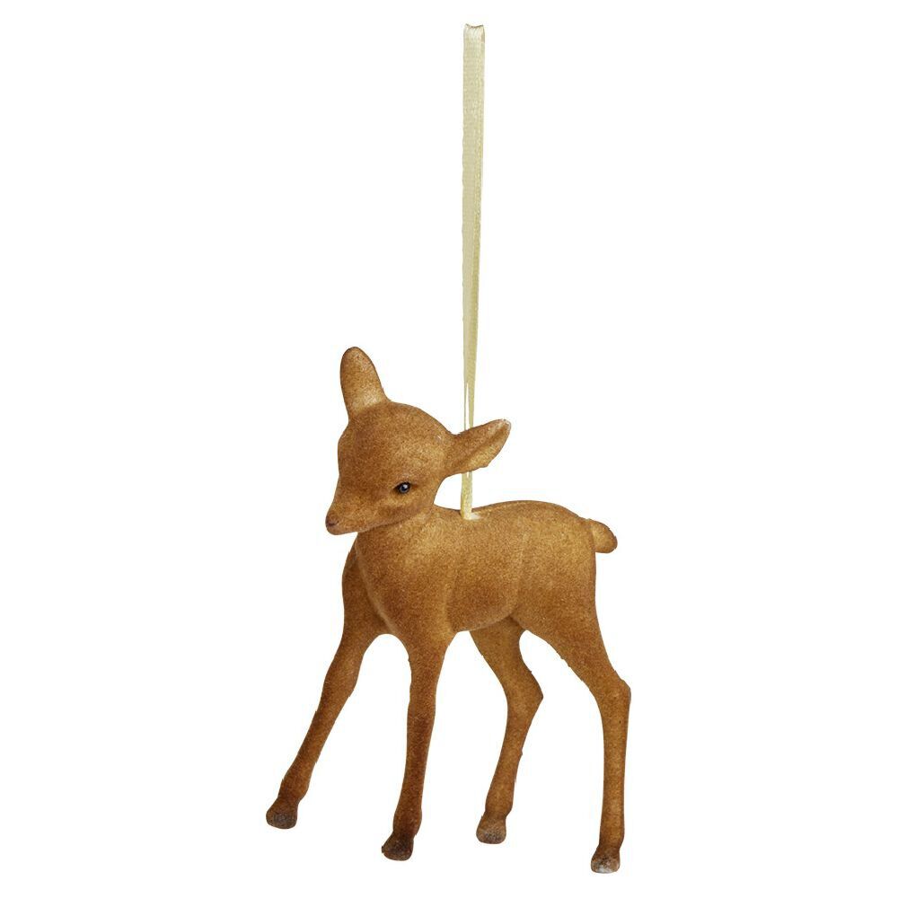 Suspension bébé renne 10x10cm - 2 modèles