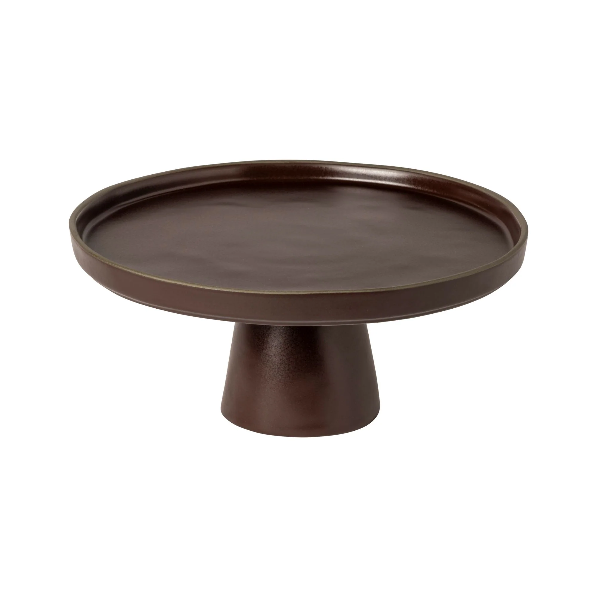 Footed Plate Stacked Organic