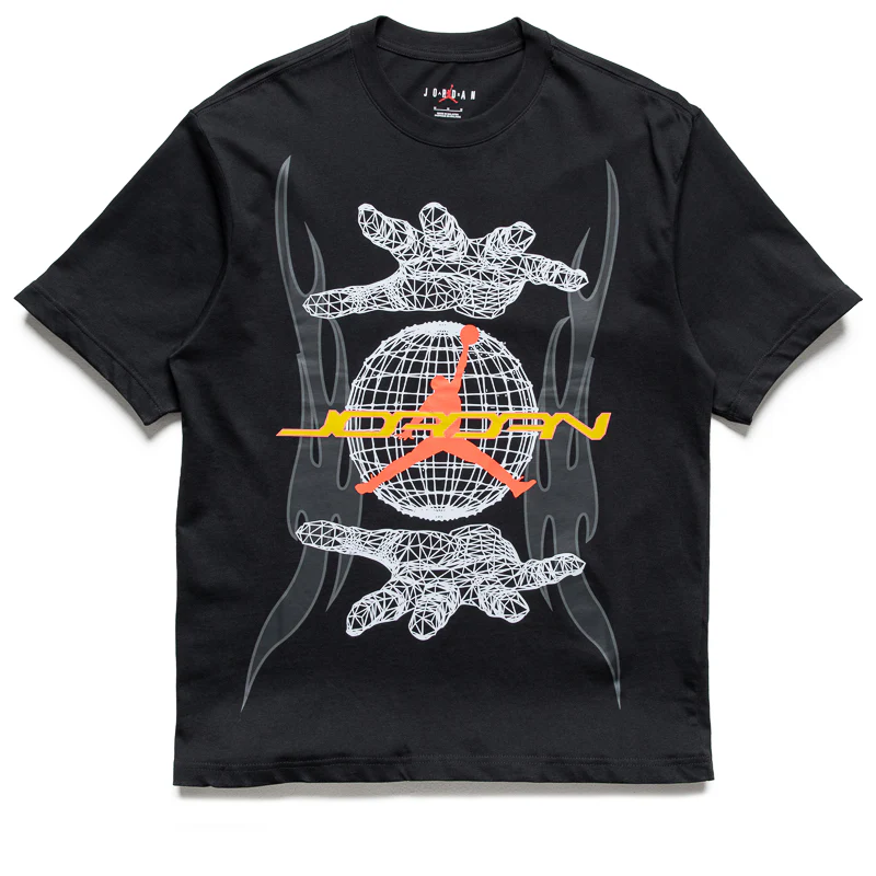 Jordan Graphic Tee - Off Noir/Infrared 23