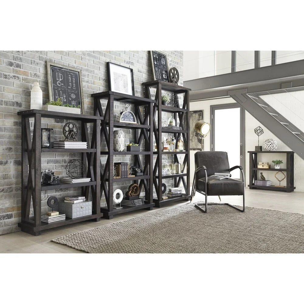 Yosemite Solid Wood 36 Bookshelf in Cafe