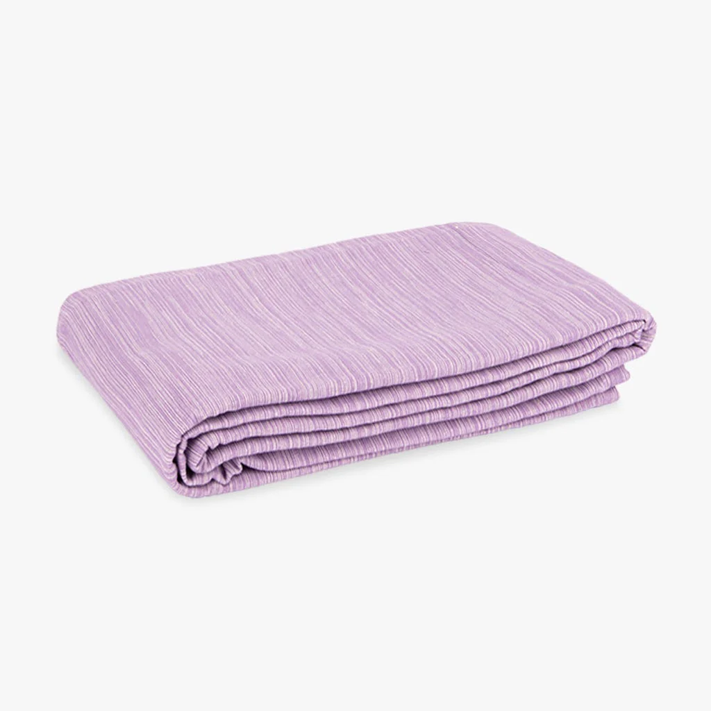 Colcha para Cama Mesclada Violeta e Branco 250x270 SUKI