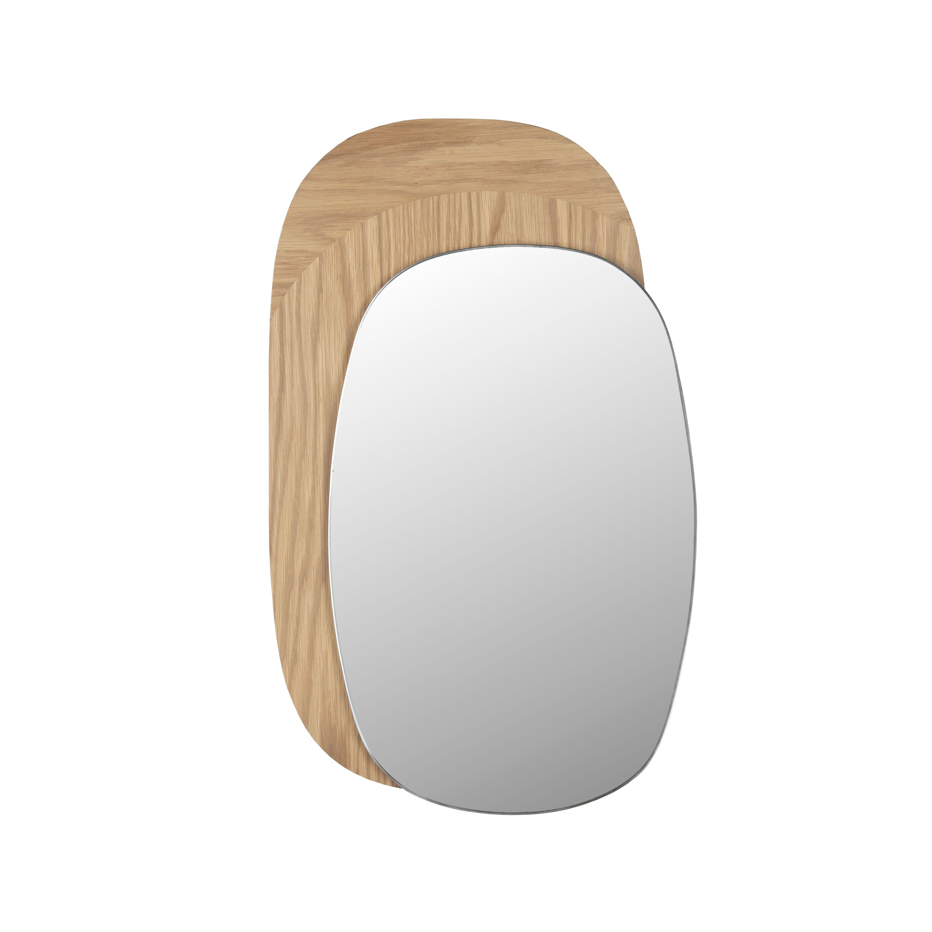 Zuiver Ember Wandspiegel Naturel