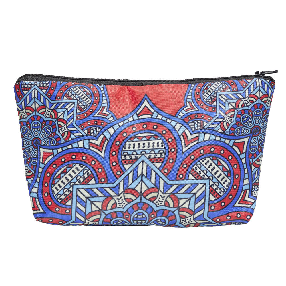 Trousse de toilette motif ottoman indien 15x22cm - 4 modèles