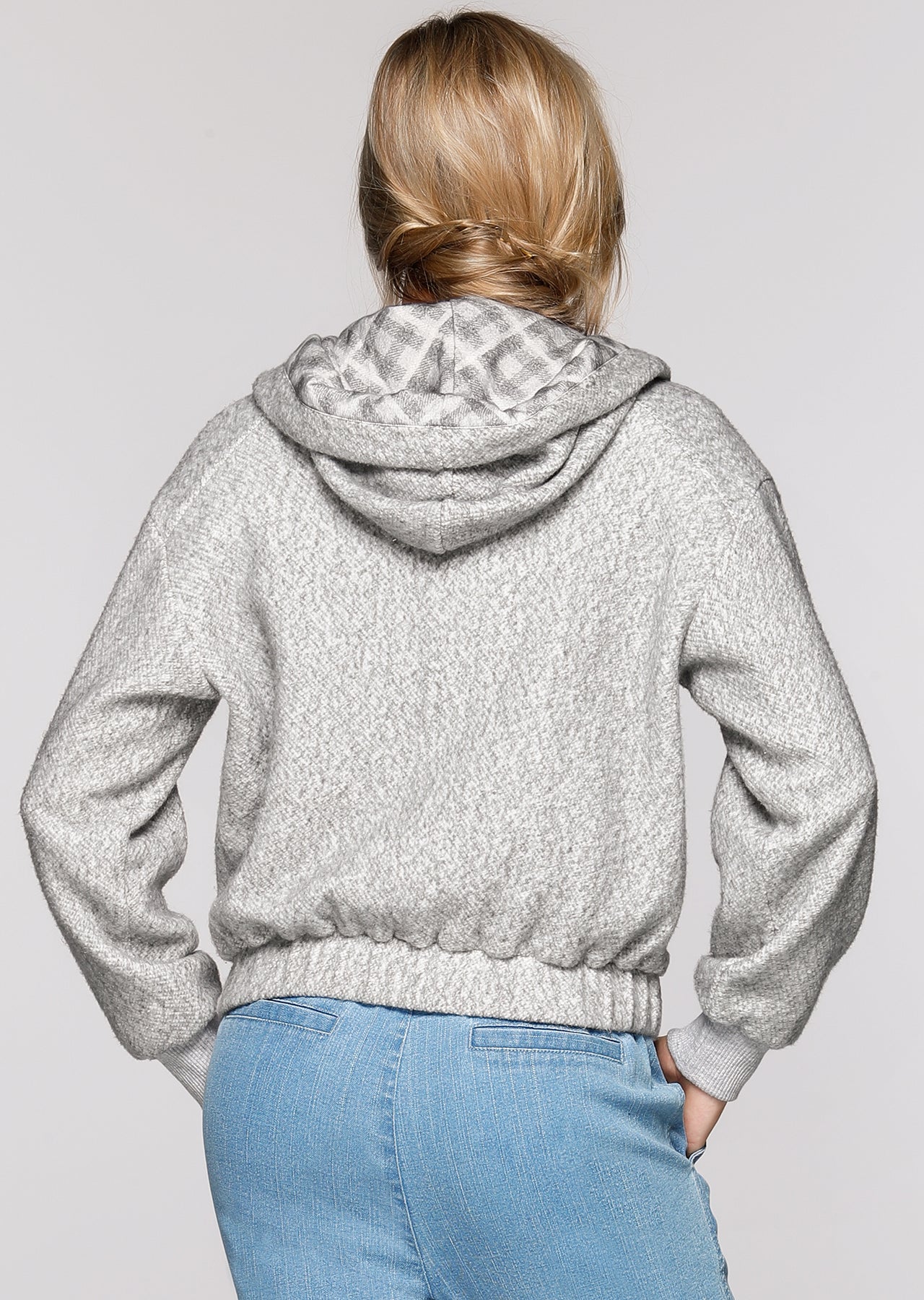 Zoe Fleece Bomber Jacket