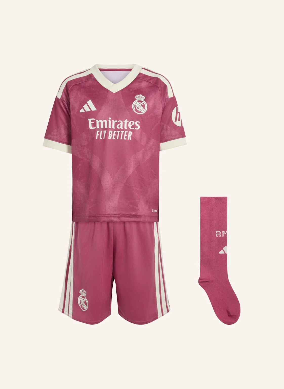 adidas REAL MADRID 26/27 KIDS AUSWEICHAUSRÜSTUNG