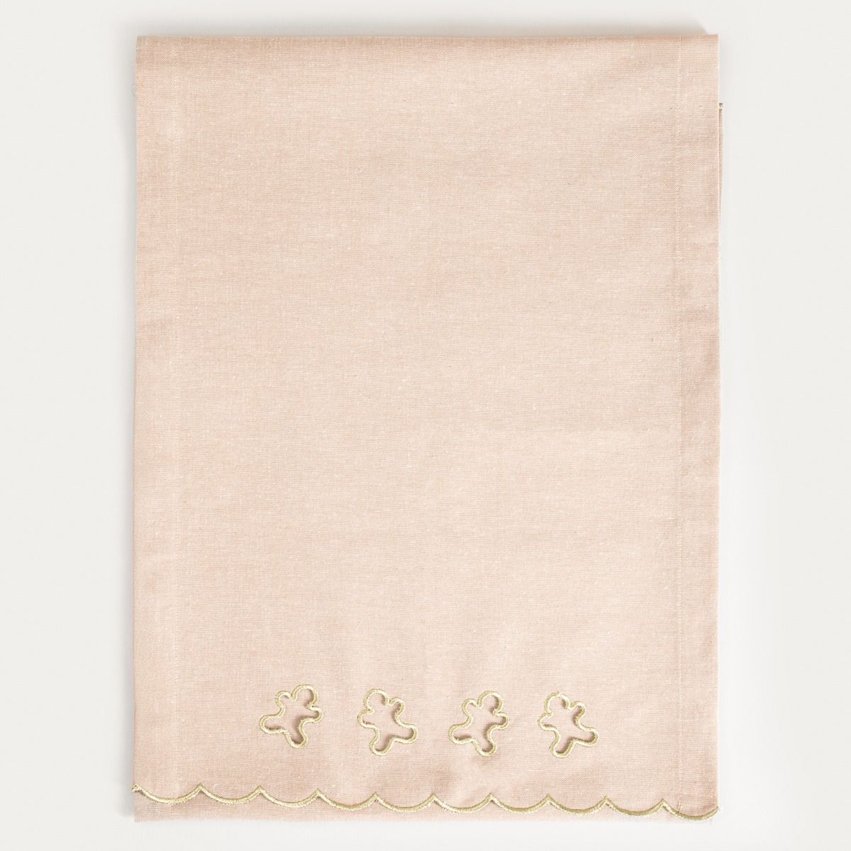 Bieżnik MAVI bawełniany z ozdobnymi piernikami 40x160 cm