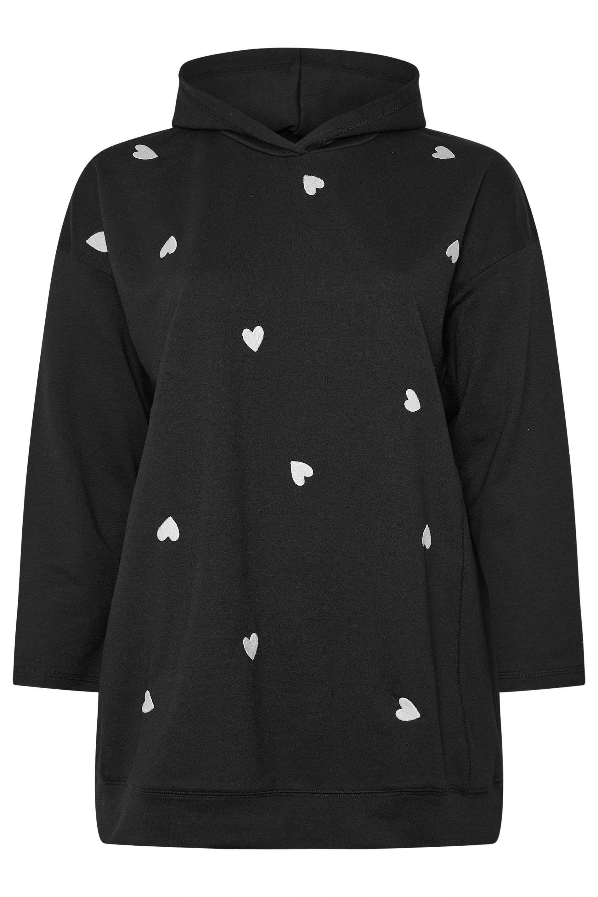 Yours Embroidered Heart Hoodie
