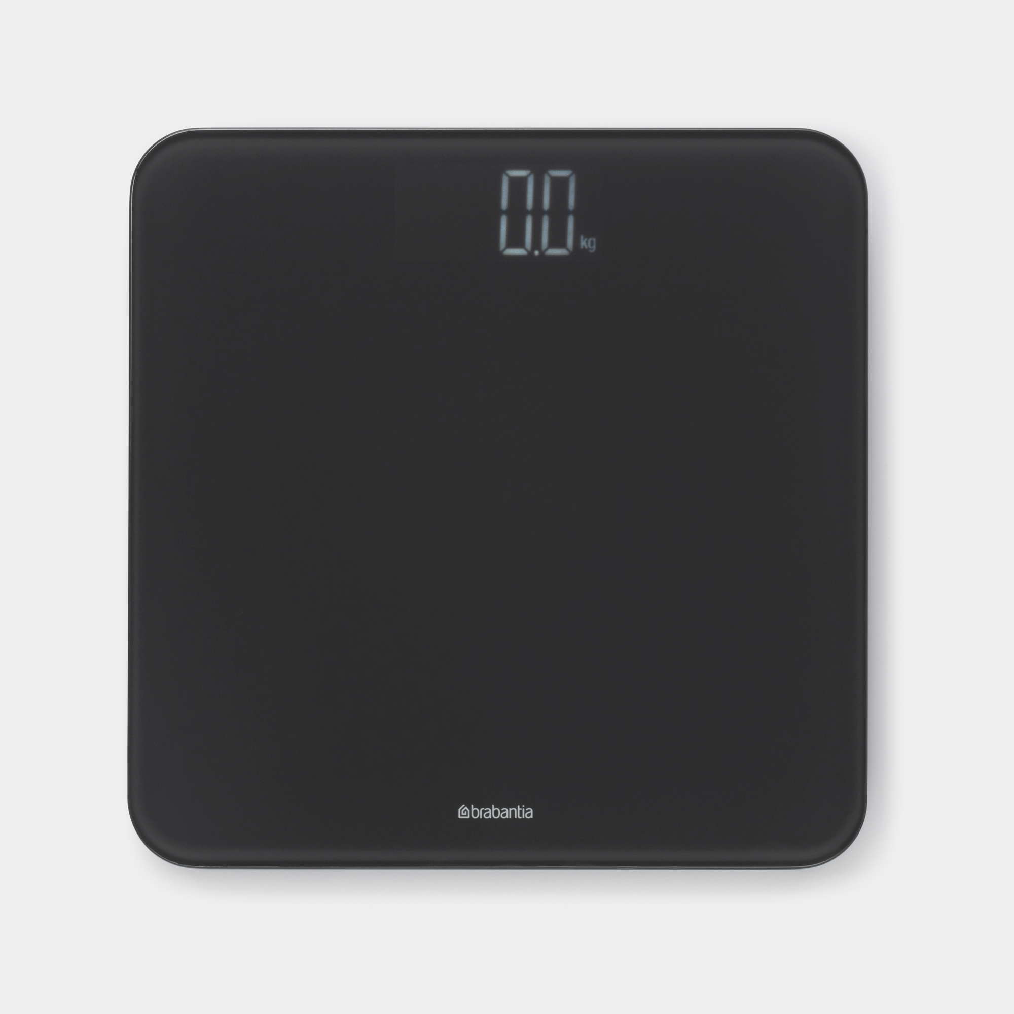 Brabantia ReNew Digitale personenweegschaal, op batterijen - Dark Grey