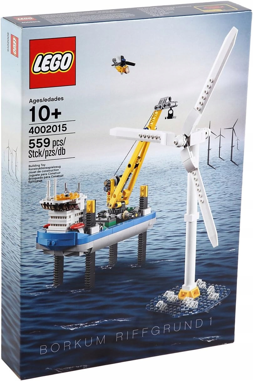 Klocki LEGO Zestaw Turbina Wiatrowa Borkum Riffgrund 4002015
